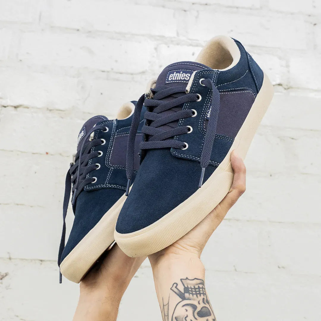 etnies-barge-ls-scarpa-skate-blu-navy image 5
