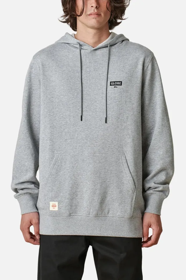 globe-living-low-velocity-felpa-con-cappuccio-grey-marle image 1