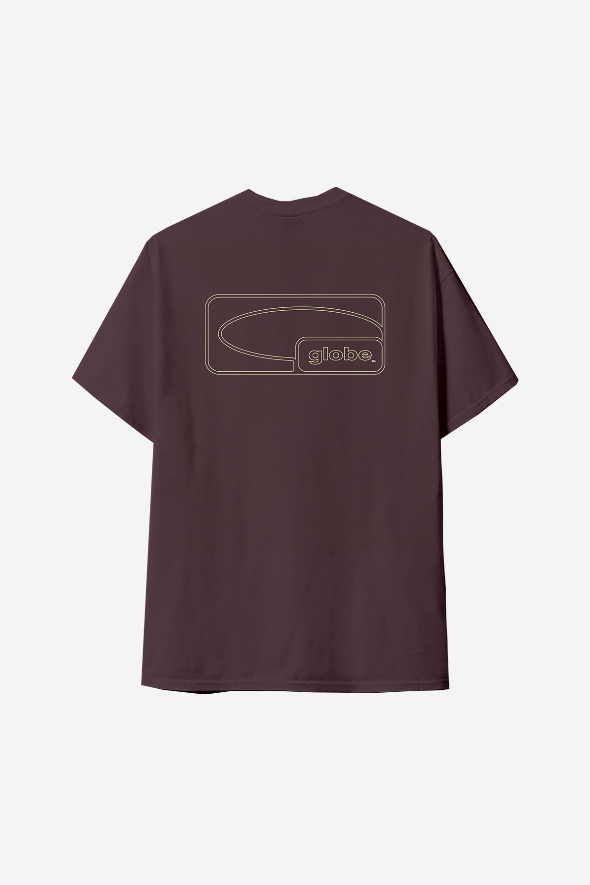 globe-block-tee-prune-t-shirt-in-cotone-organico image 1