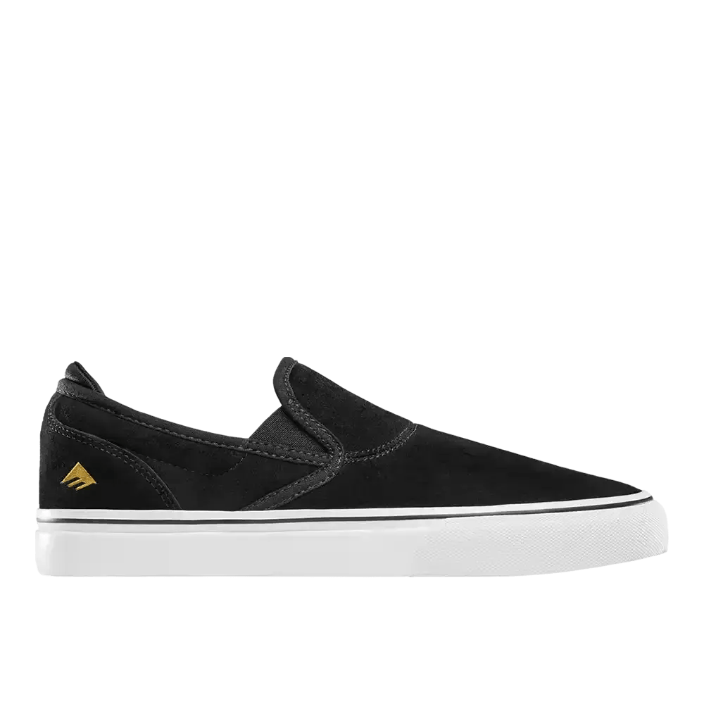emerica-wino-g6-slip-on-scarpe-skate-black-white-gold image 1