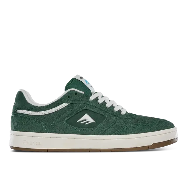 emerica-ksl-iii-scarpe-skate-kevin-spanky-long-hunter-green-hairy-suede image 1