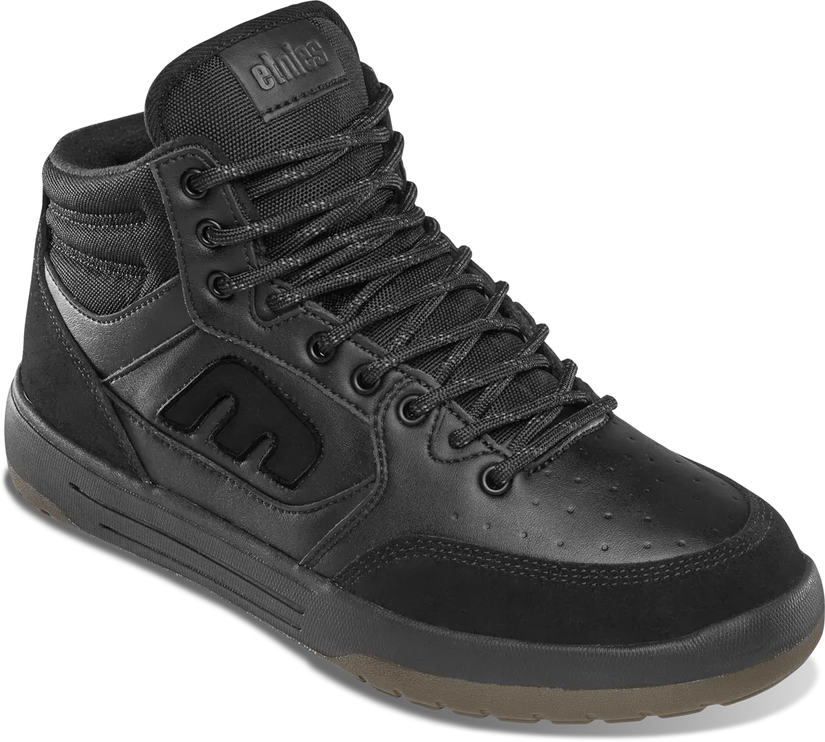 etnies-loot-high-wr-scarpe-skate-invernali-impermeabili-black image 4
