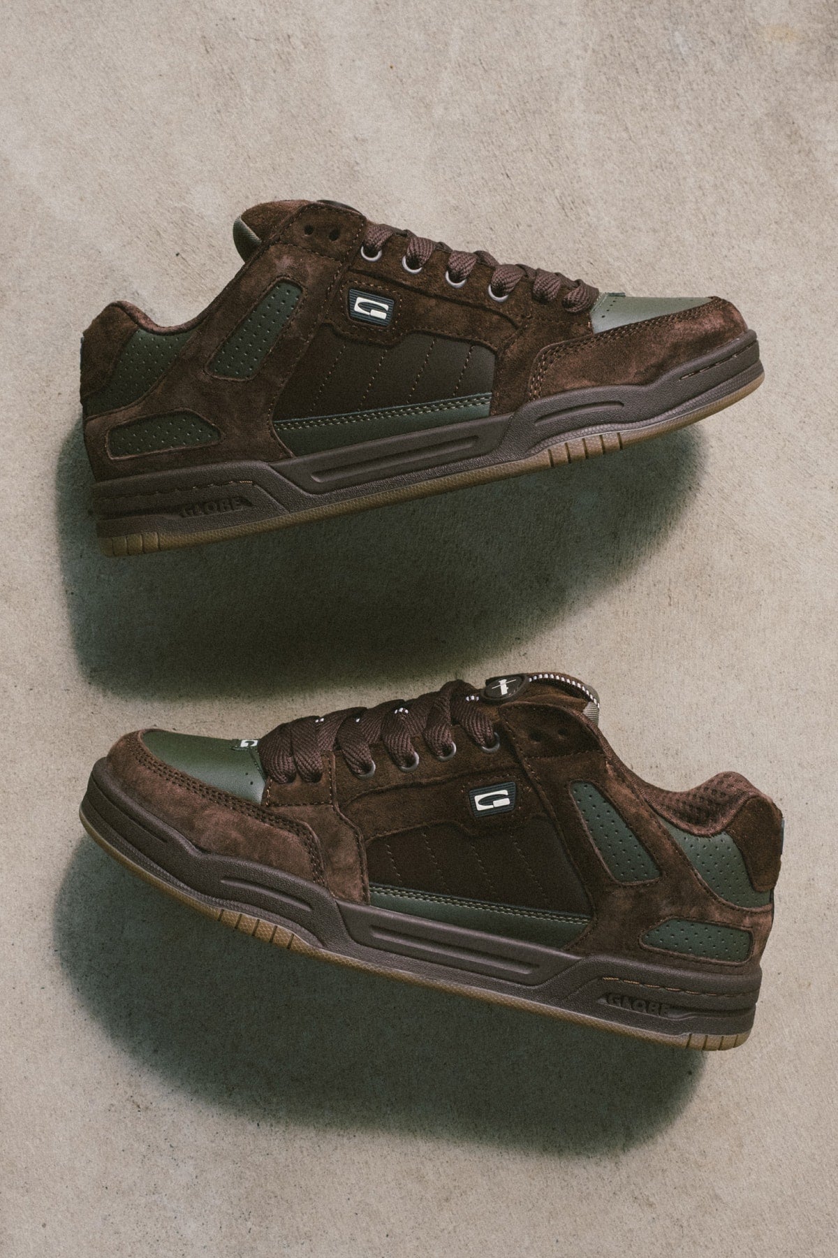 globe-tilt-prime-scarpe-da-skate-brown-olive-mullen image 2