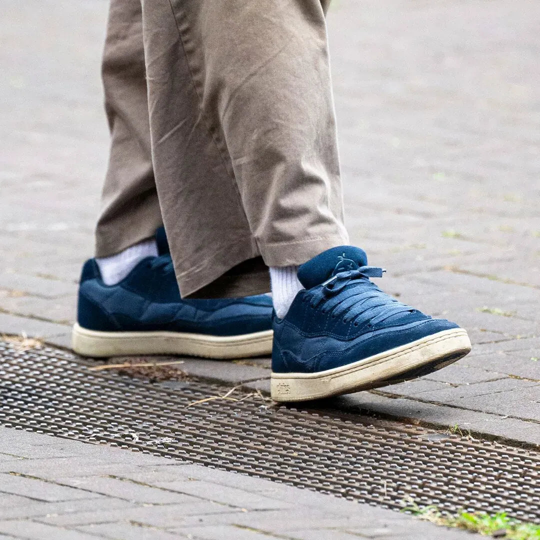 etnies-snake-scarpe-da-skate-chunky-dark-navy-suede-cordura image 7
