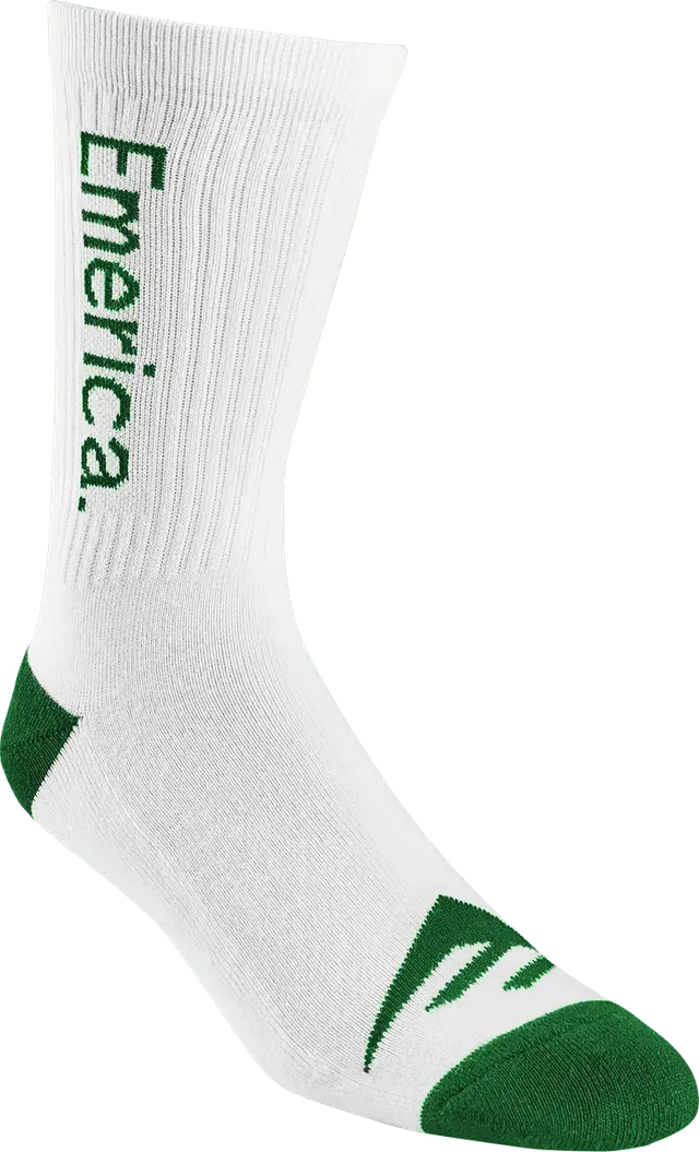 emerica-pure-crew-sock-nero-calze-skate-crew image 1