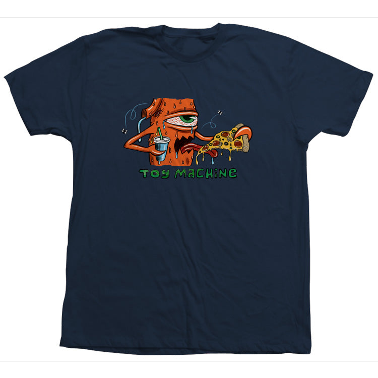 toy-machine-pizza-leo-romero-t-shirt-skate image 2
