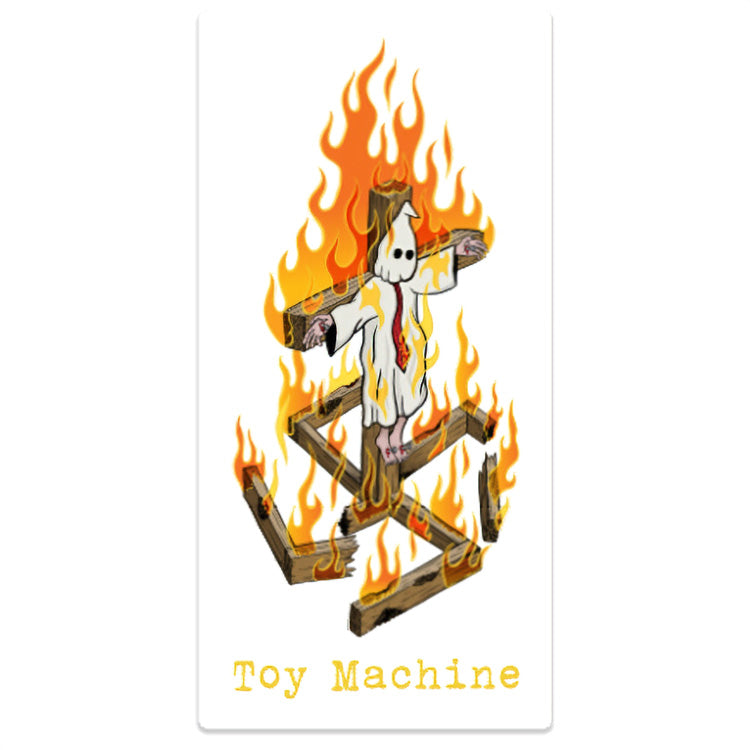 toy-machine-charred-cross-sticker-adesivo-skate-6-x-3 image 1