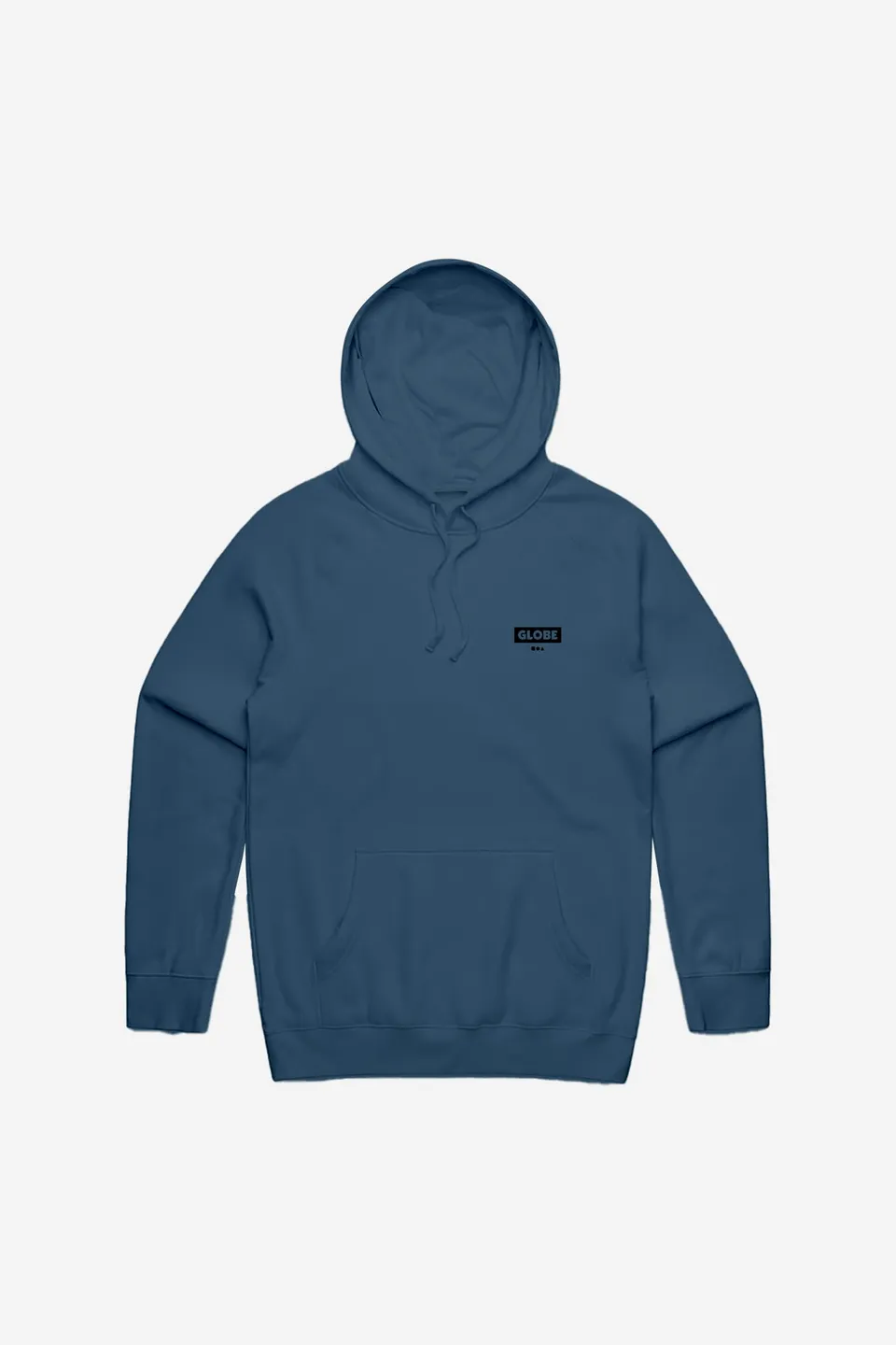globe-living-low-velocity-hoodie-steel-blue-felpa-con-cappuccio image 1