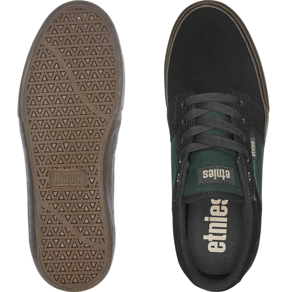 etnies-barge-ls-scarpe-da-skate-low-top-black-brown-green image 2