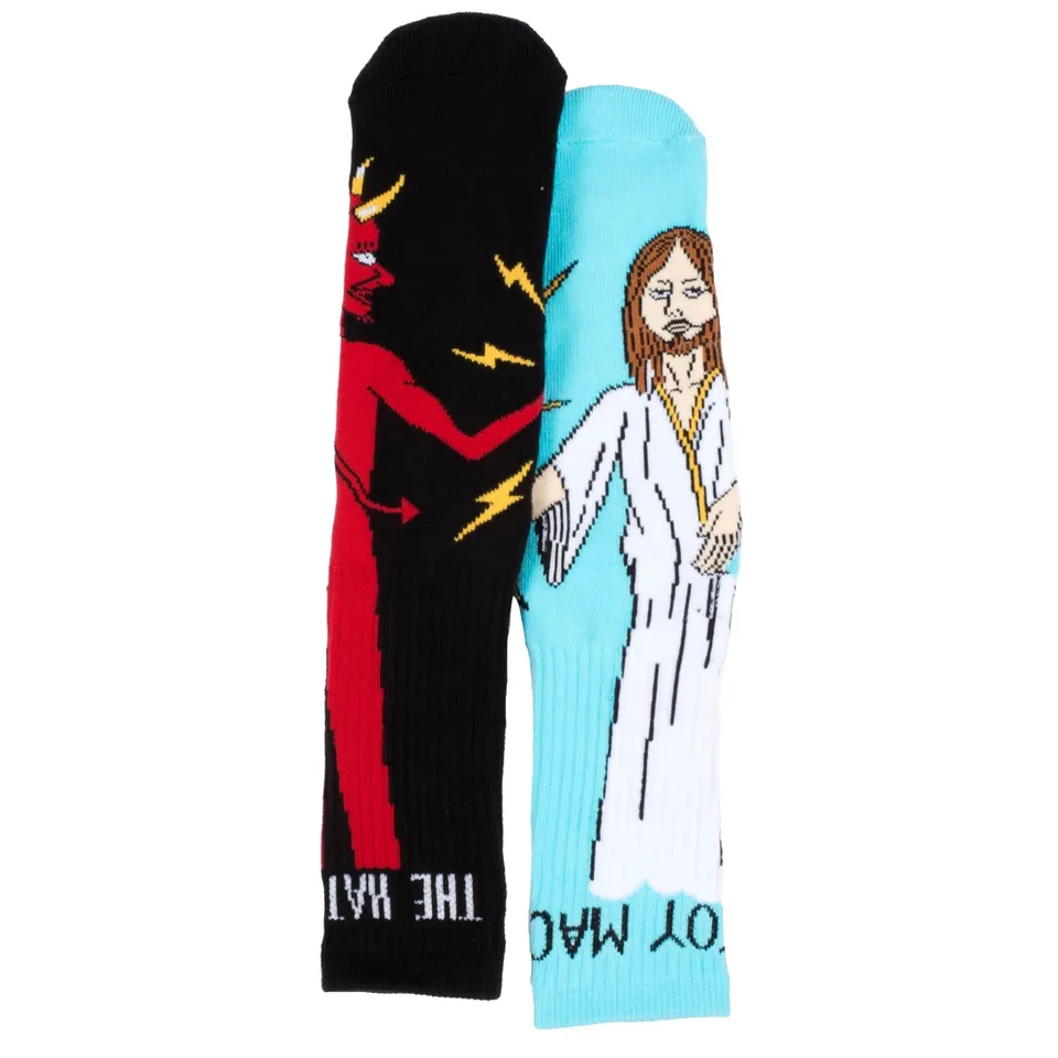 toy-machine-bury-the-hatchet-sock-calzini-skate image 1