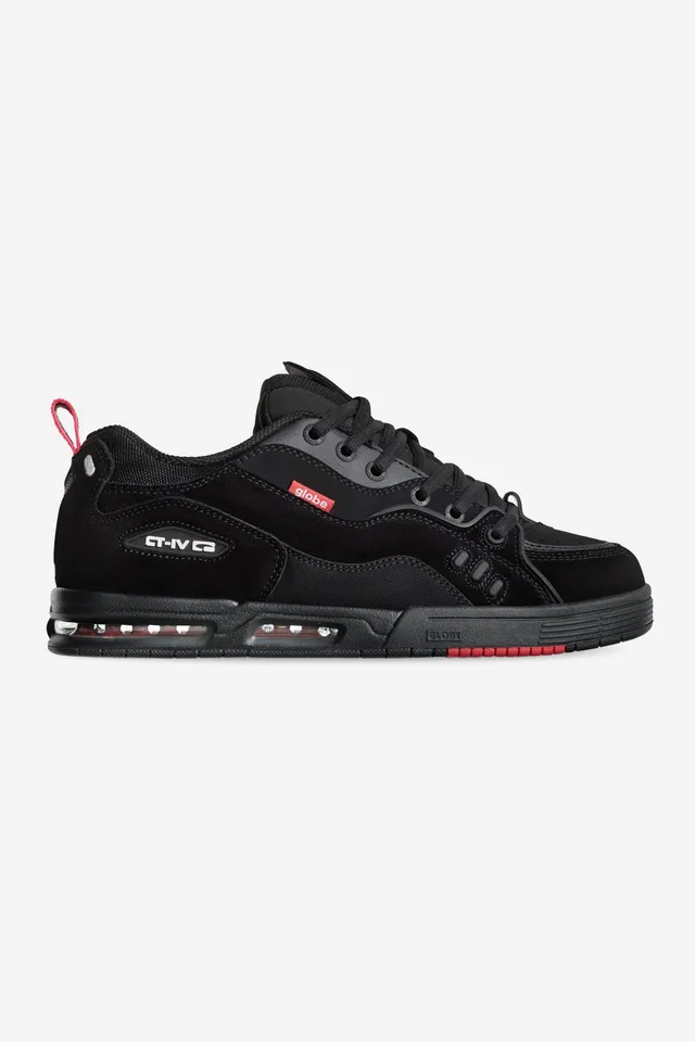 globe-ct-4-black-suede-scarpe-skate-heritage-best-seller image 1