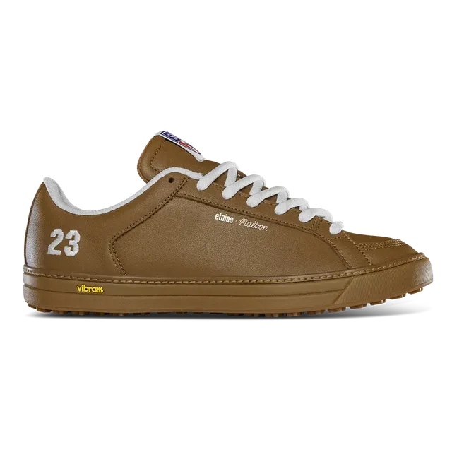 etnies-sal-23-x-malbon-brown-gum-scarpe-uomo-pelle image 1