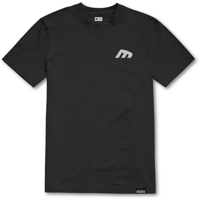 etnies-team-embroidery-tee-t-shirt-uomo-nero-bianco image 1
