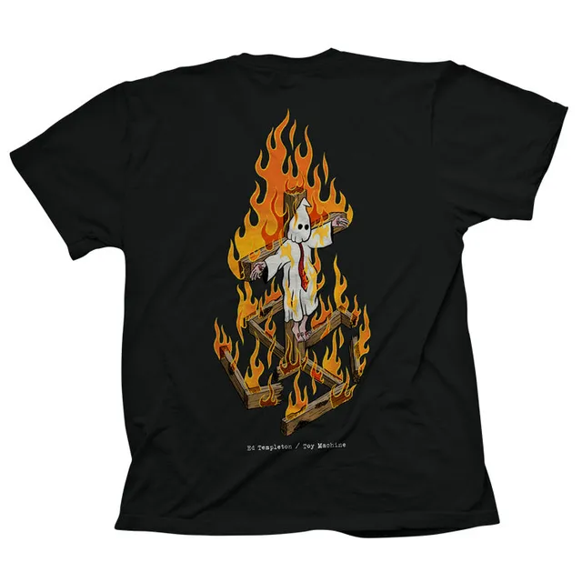 toy-machine-charred-cross-tee-nera-t-shirt-skate image 1