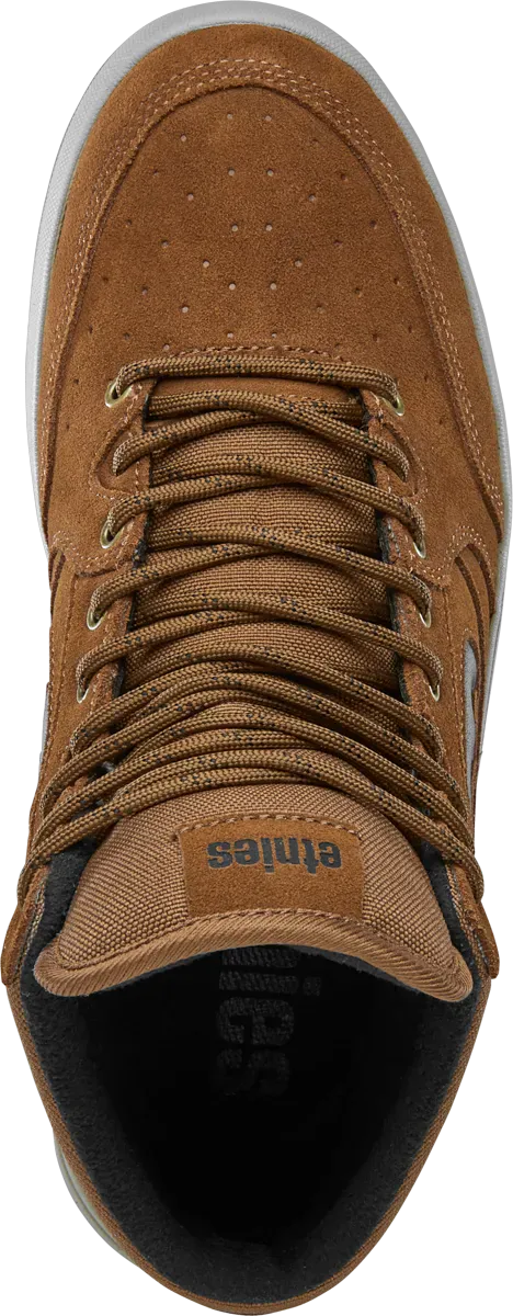 etnies-loot-high-wr-scarpa-invernale-impermeabile-marrone image 2