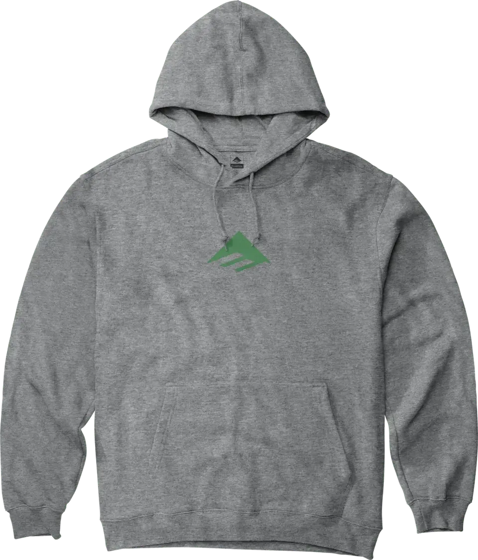 emerica-triangle-pullover-felpa-con-cappuccio-grigio-heather image 1