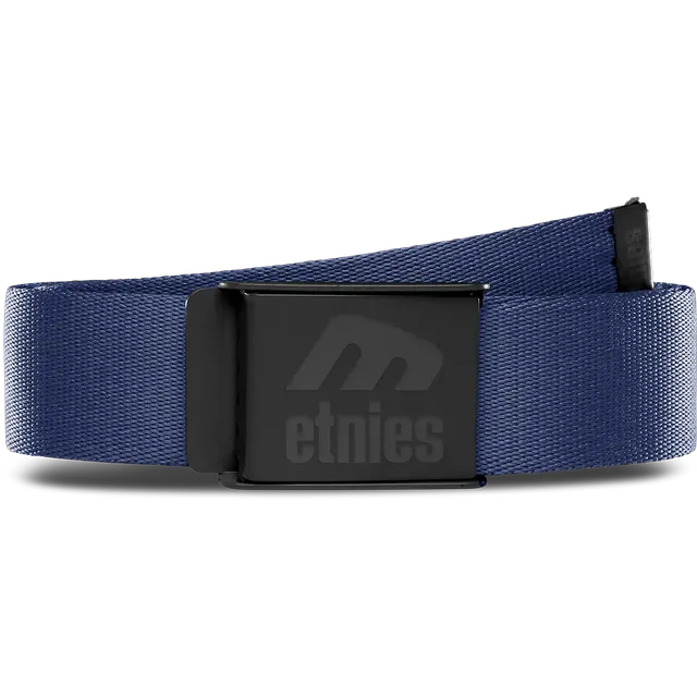 etnies-icon-e-belt-cintura-street-skate-blu-navy image 1