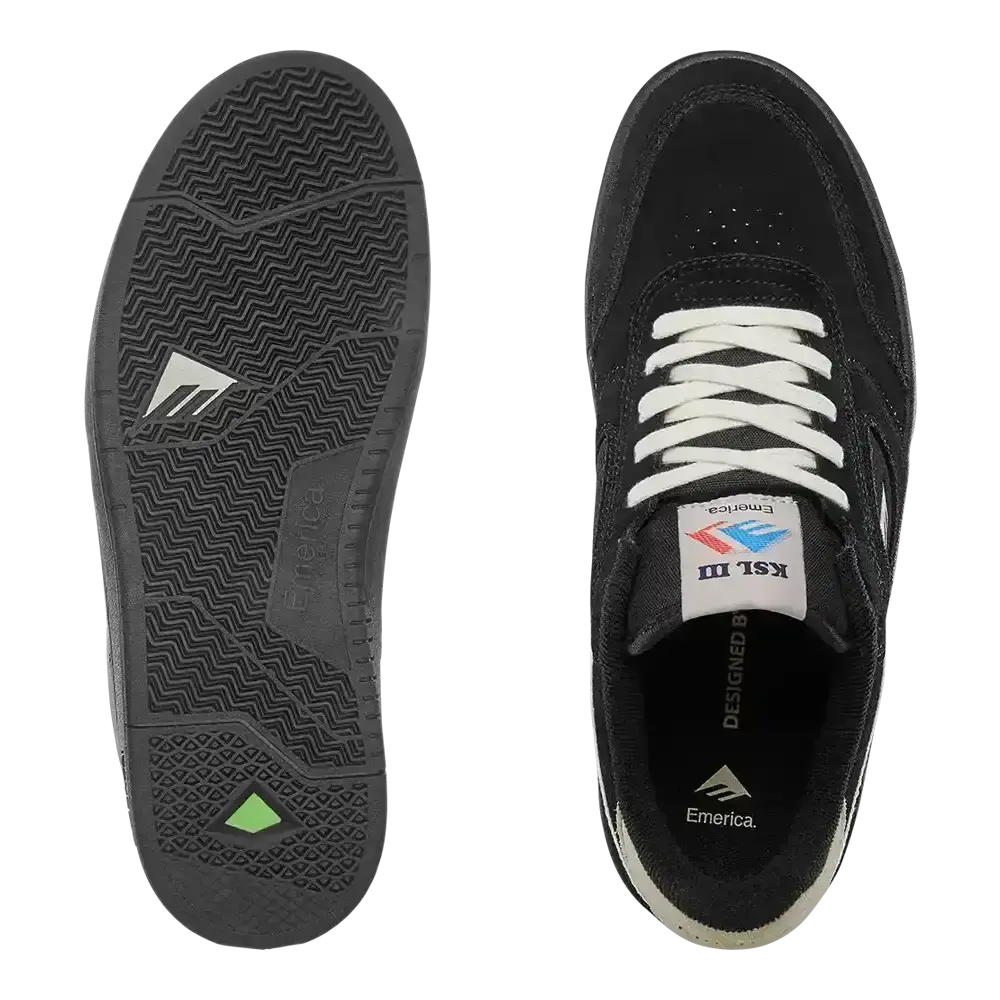 emerica-ksl-iii-scarpe-skate-kevin-spanky-long-black-black-suede image 3