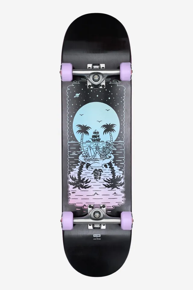 globe-g2-reflection-tavola-completa-skateboard-8-5-black-purple image 1