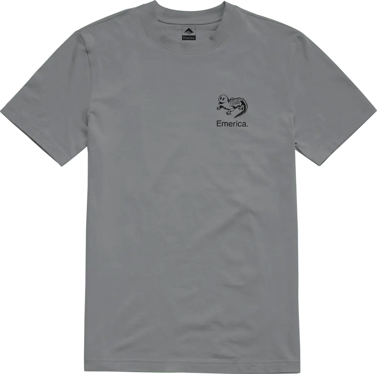 emerica-spanky-tooth-tee-t-shirt-uomo-grigia-con-grafica-fronte-retro image 2