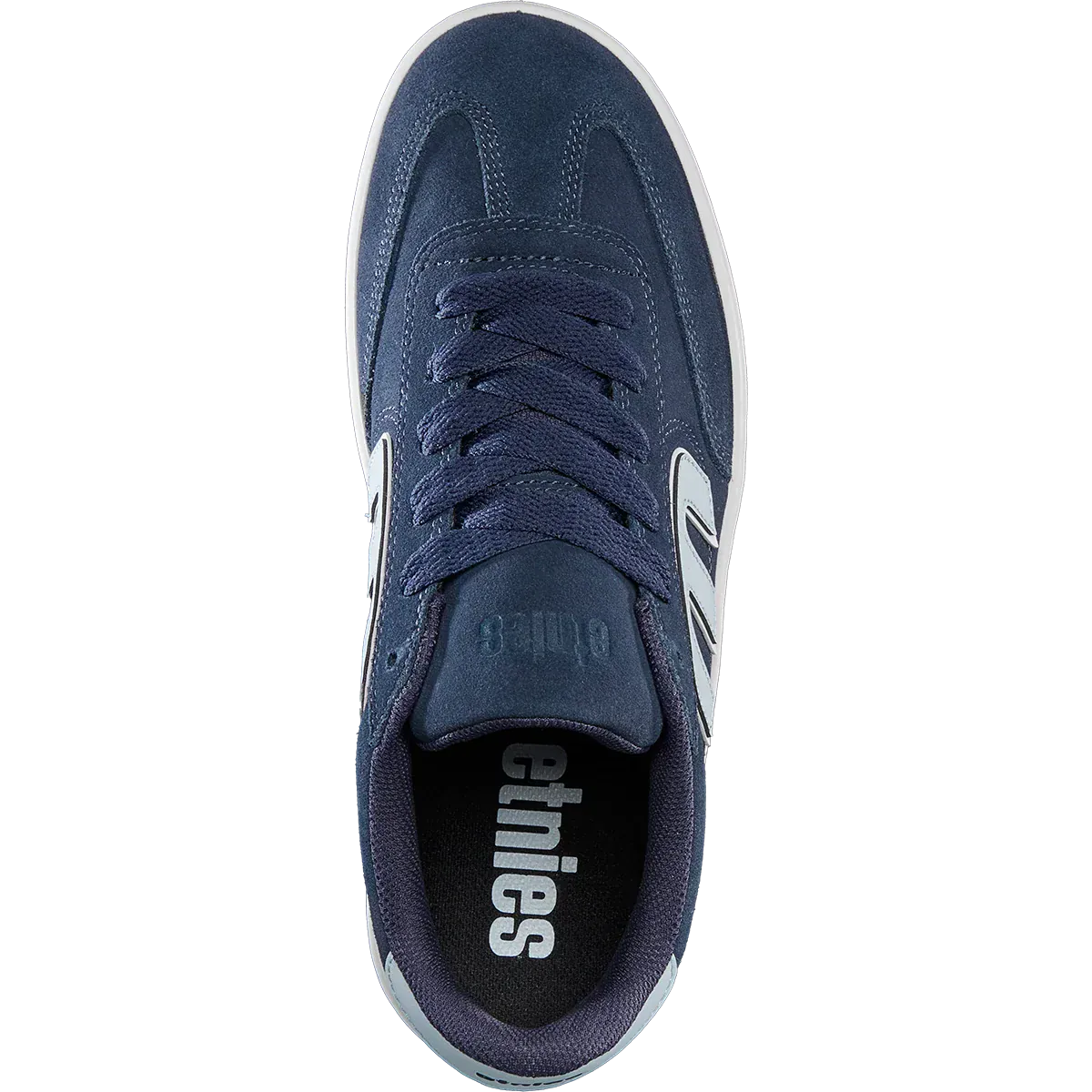 etnies-locut-scarpe-da-skate-black-white-gum image 3