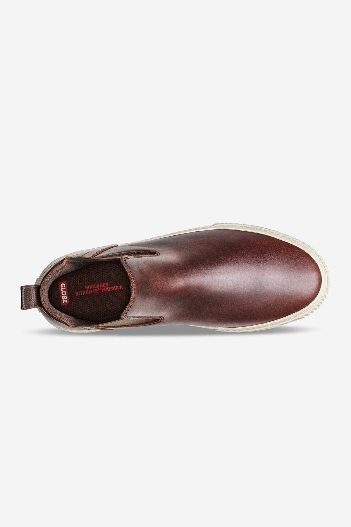 globe-dover-ii-scarpe-skate-slip-on-high-top-oxblood image 2