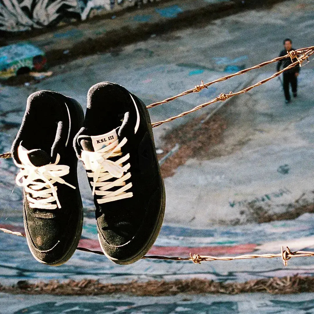 emerica-ksl-iii-scarpe-skate-kevin-spanky-long-black-black-suede image 2