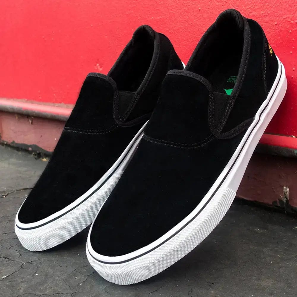 emerica-wino-g6-slip-on-scarpe-skate-black-white-gold image 5