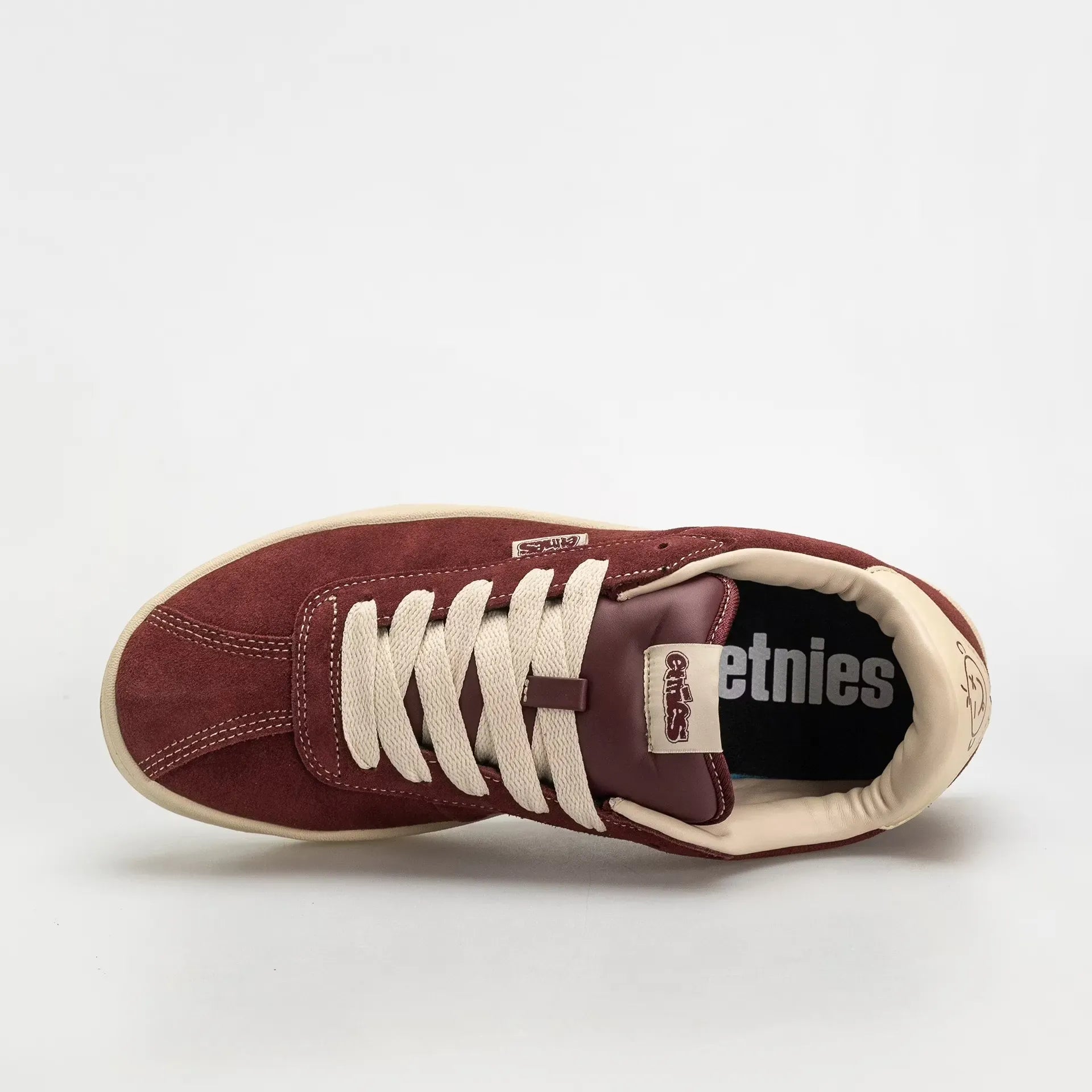 etnies-scam-scarpe-skate-burgundy-tan image 4