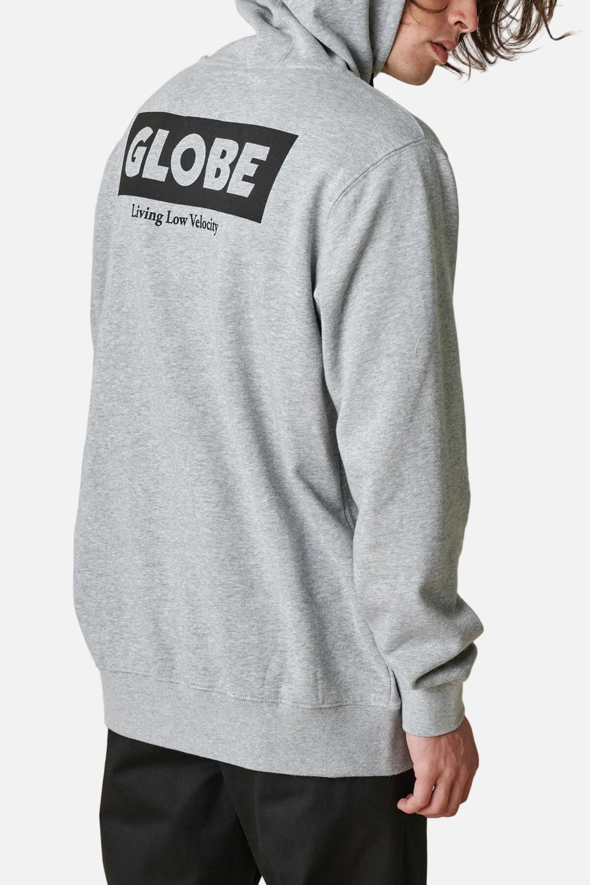 globe-living-low-velocity-felpa-con-cappuccio-grey-marle image 2