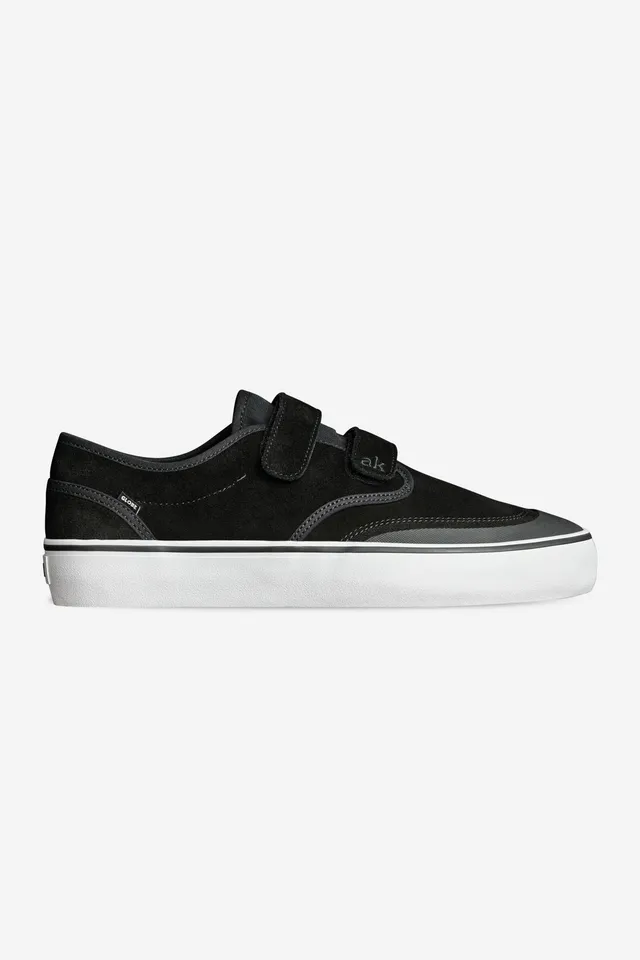 globe-motley-ii-strap-scarpe-skate-black-white image 1