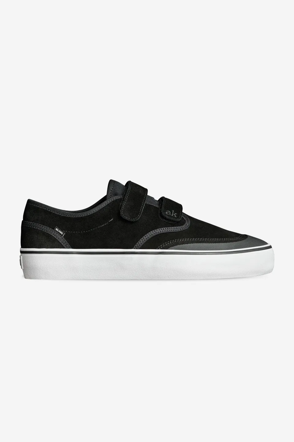 globe-motley-ii-strap-scarpe-skate-black-white image 1