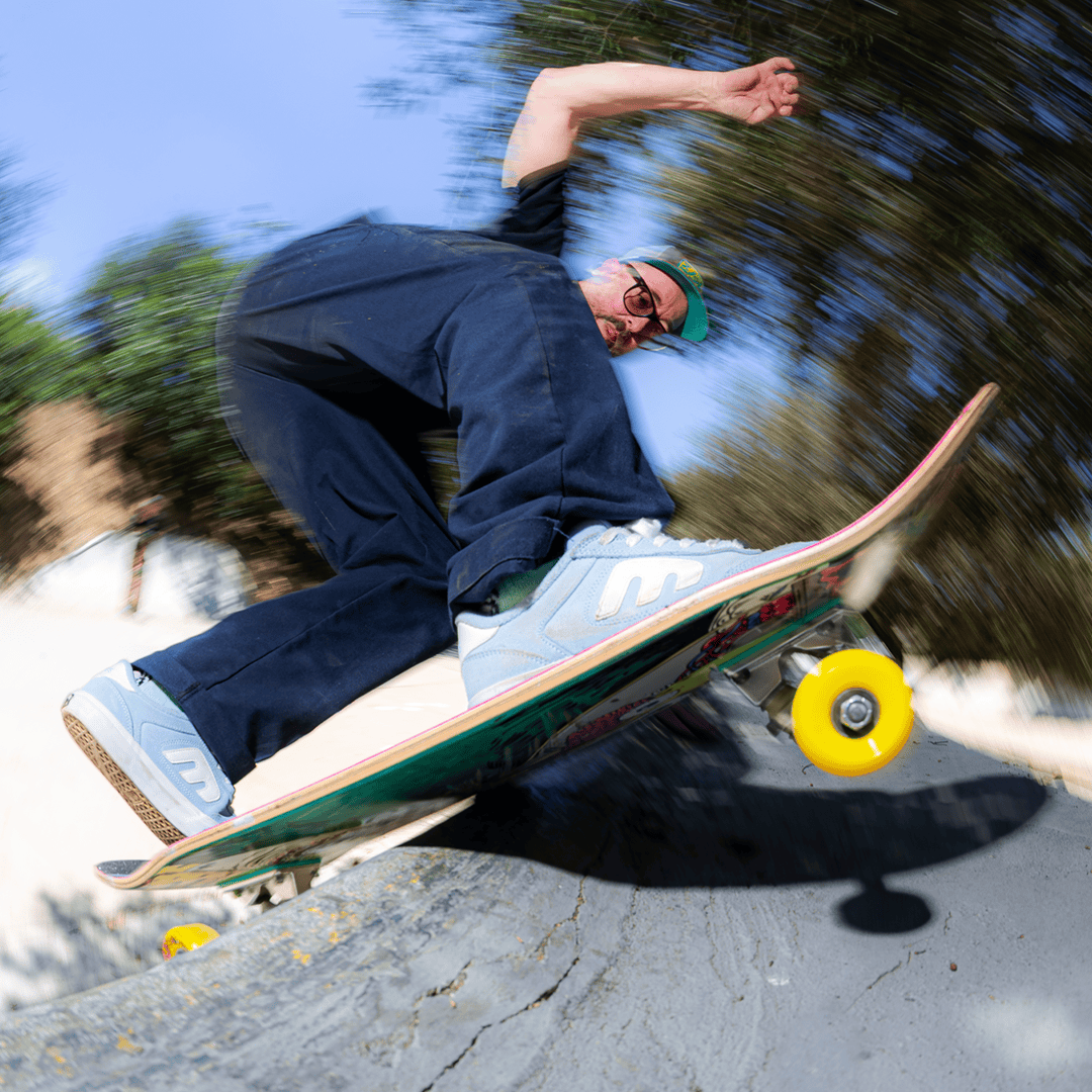 etnies-locut-vulc-x-fos-scarpe-da-skate-azzurre-art-edition image 3
