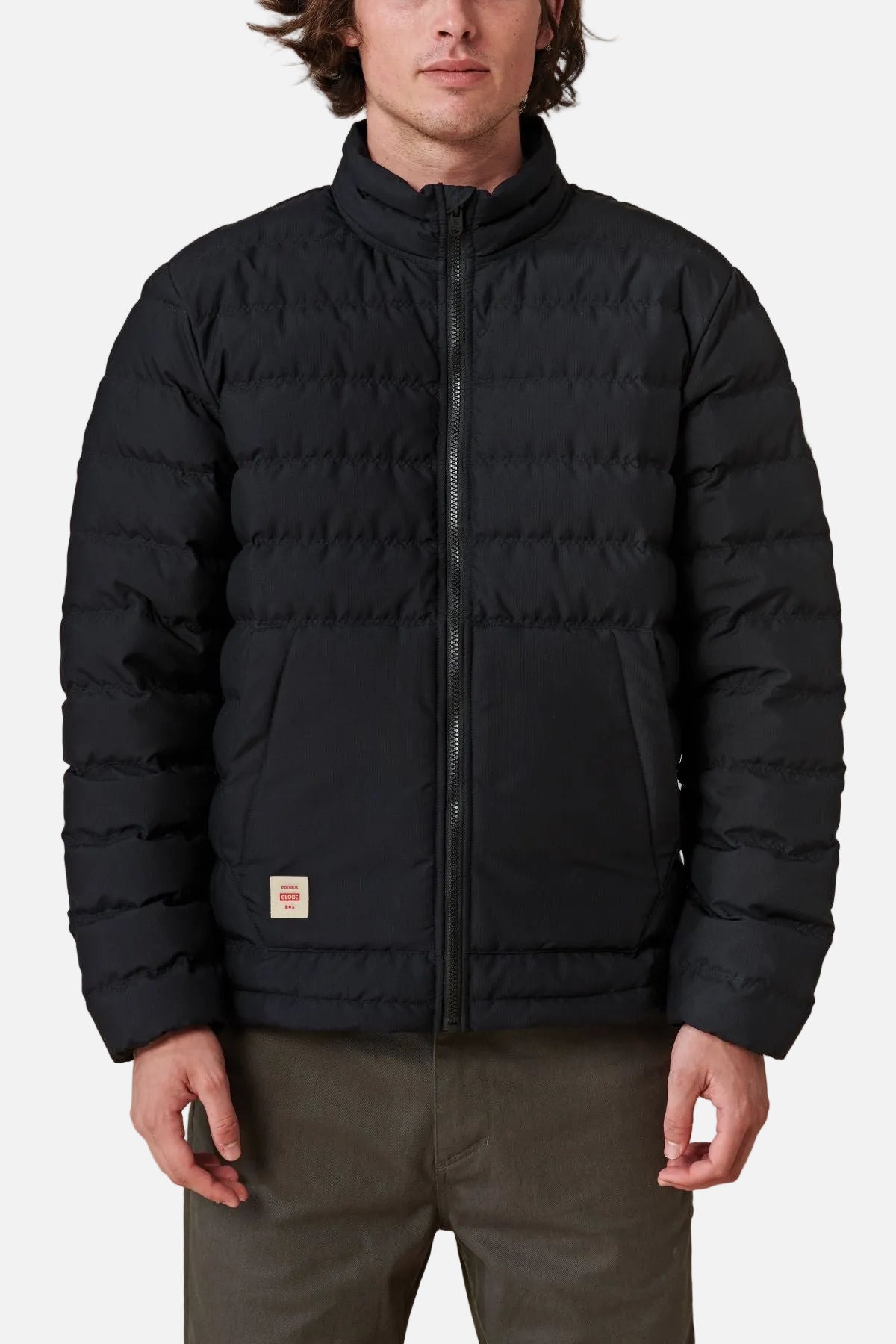 globe-prime-down-jacket-black-piumino-uomo-idrorepellente image 1