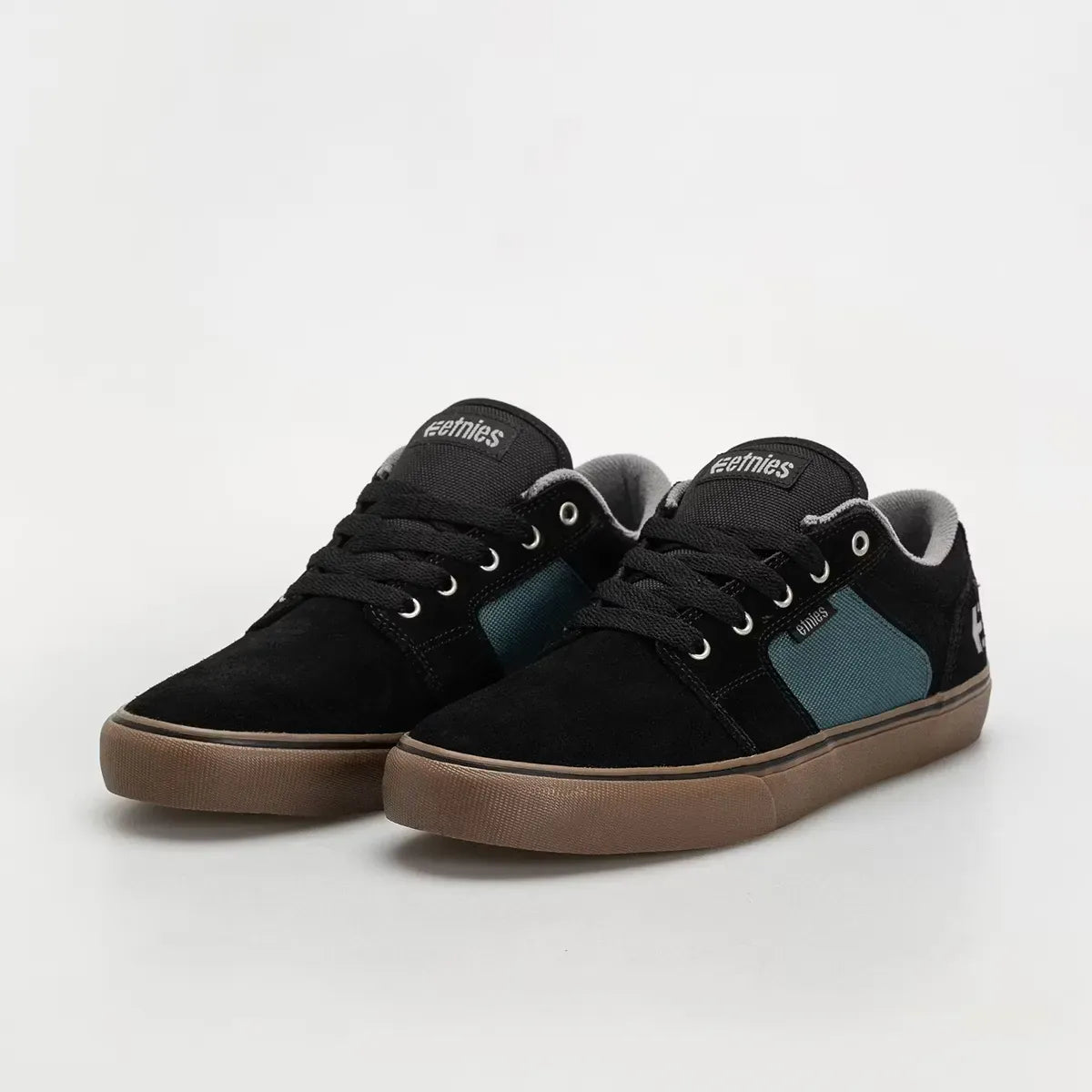 etnies-barge-ls-scarpa-skate-nero-teal image 7