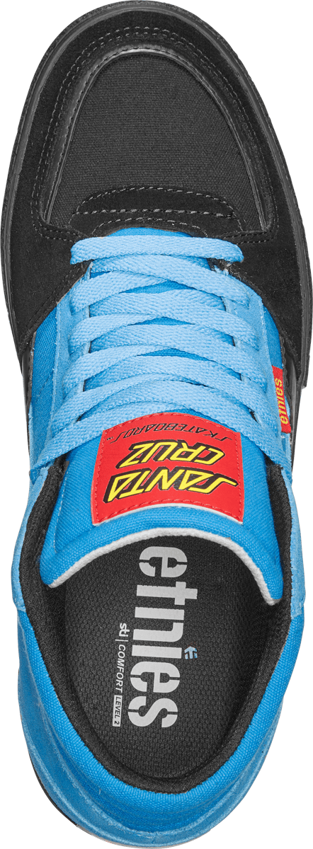 etnies-screw-mid-vulc-x-santa-cruz-retro-scarpe-skate-mid-uomo-nero-blu-nero image 2