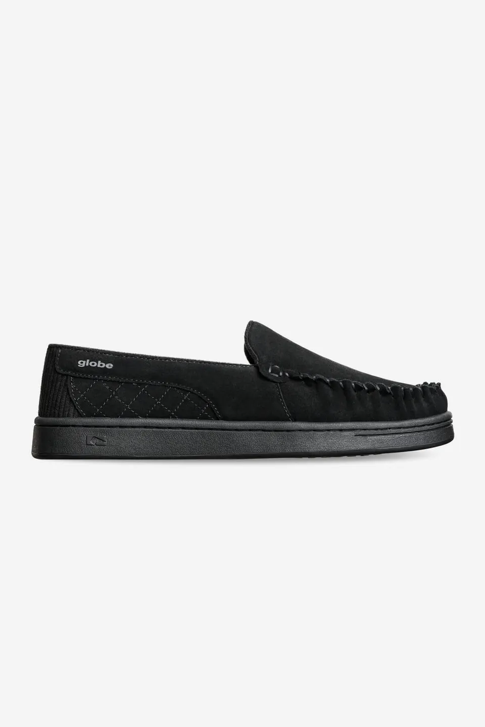 globe-castro-mocassino-skate-black-suede image 1