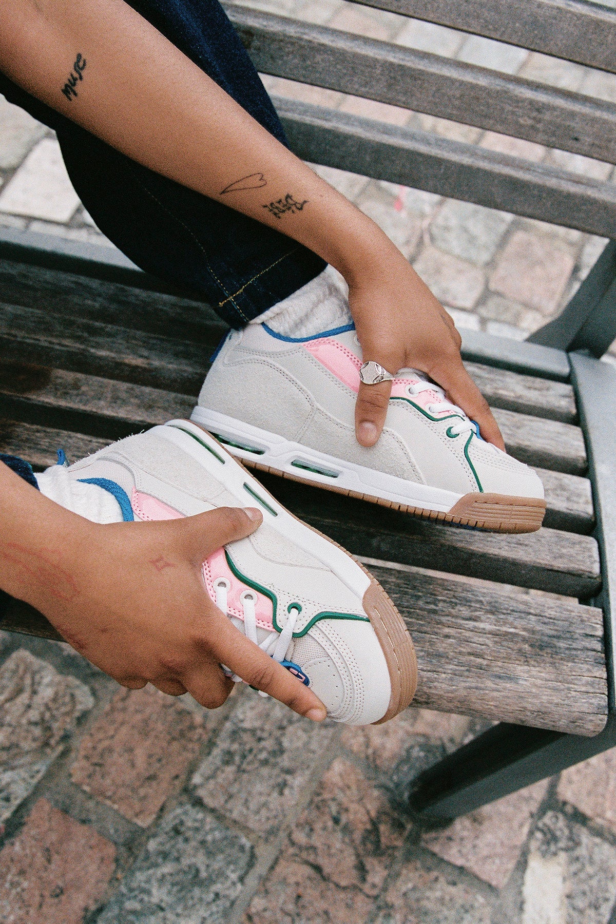 globe-ct-4-scarpe-da-skate-antique-white-pink image 4