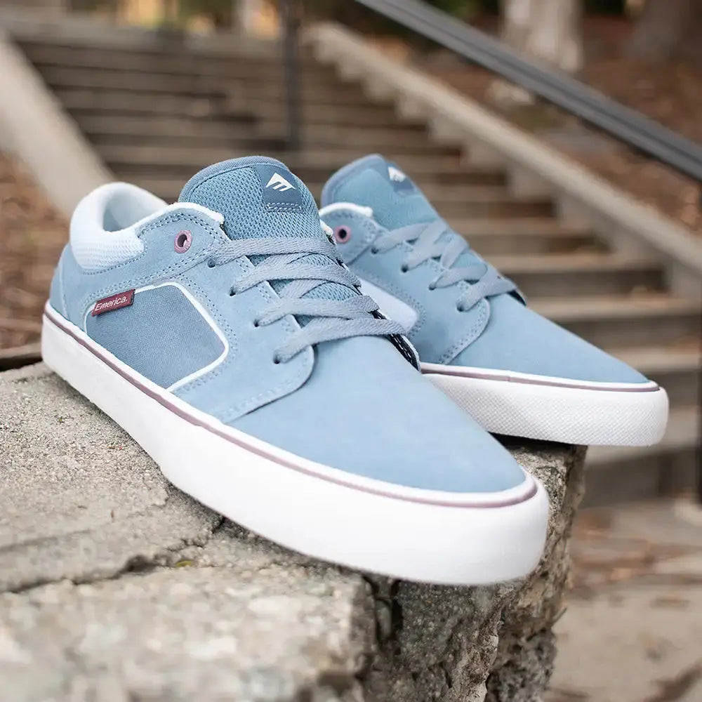 emerica-cadence-scarpe-skate-vulc-low-grigio-rosso image 5