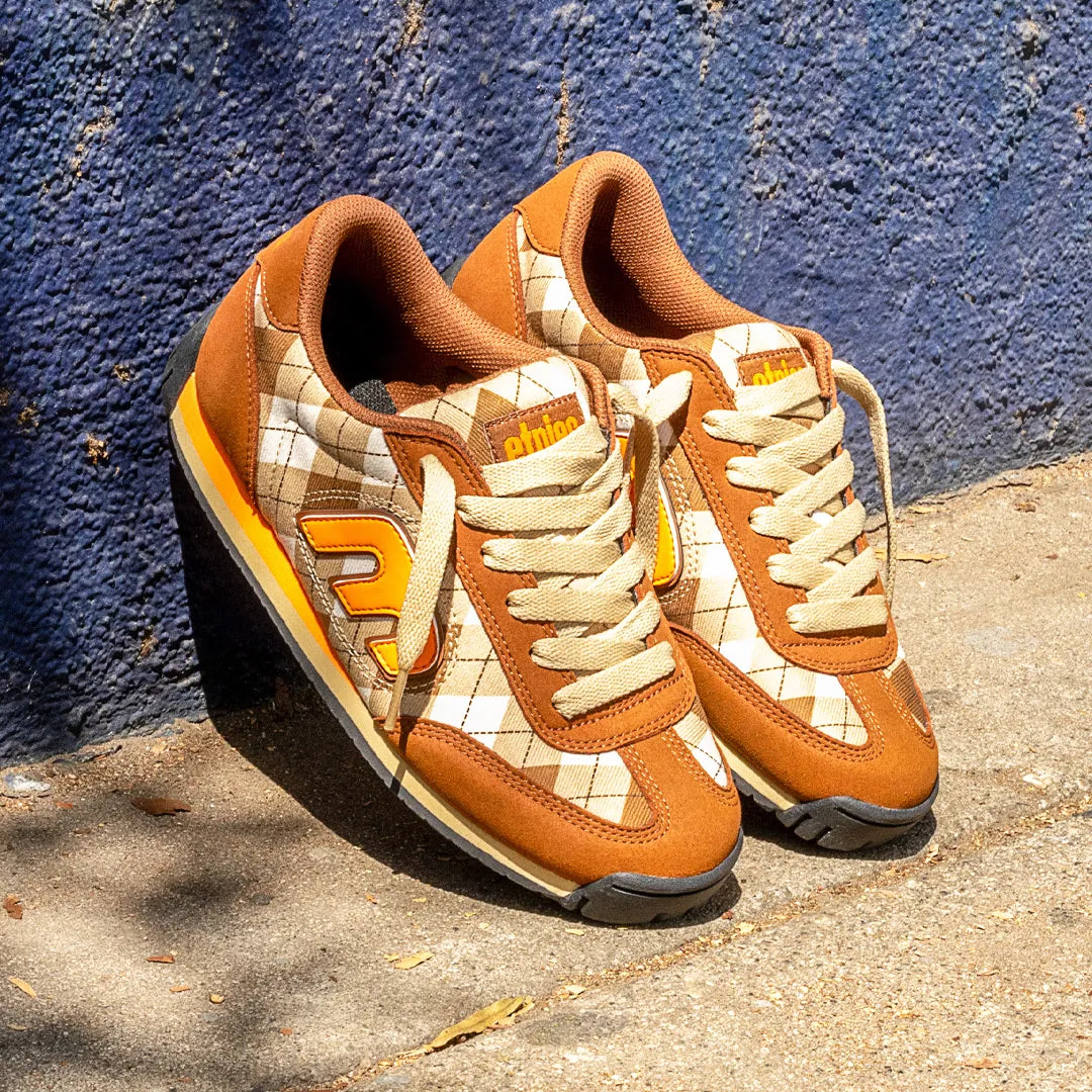 etnies-locut-2k-scarpe-skate-brown-orange image 2