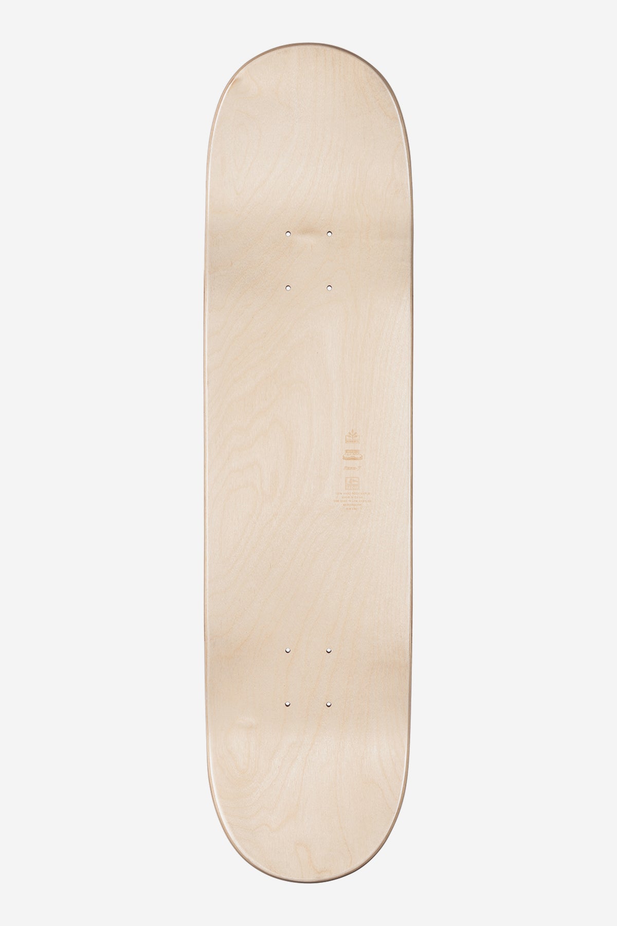 globe-goodstock-8-0-deck-off-white-tavola-skateboard image 2