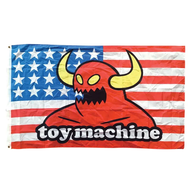 toy-machine-american-monster-flag-bandiera-skate image 1