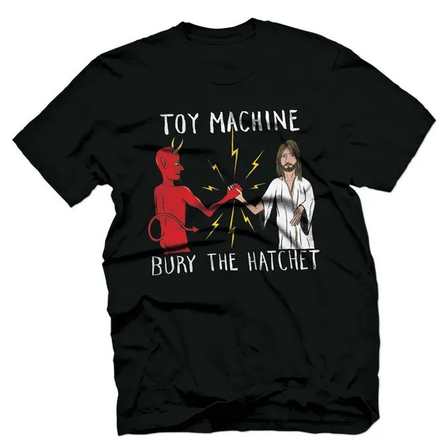 toy-machine-bury-the-hatchet-t-shirt-skate image 1