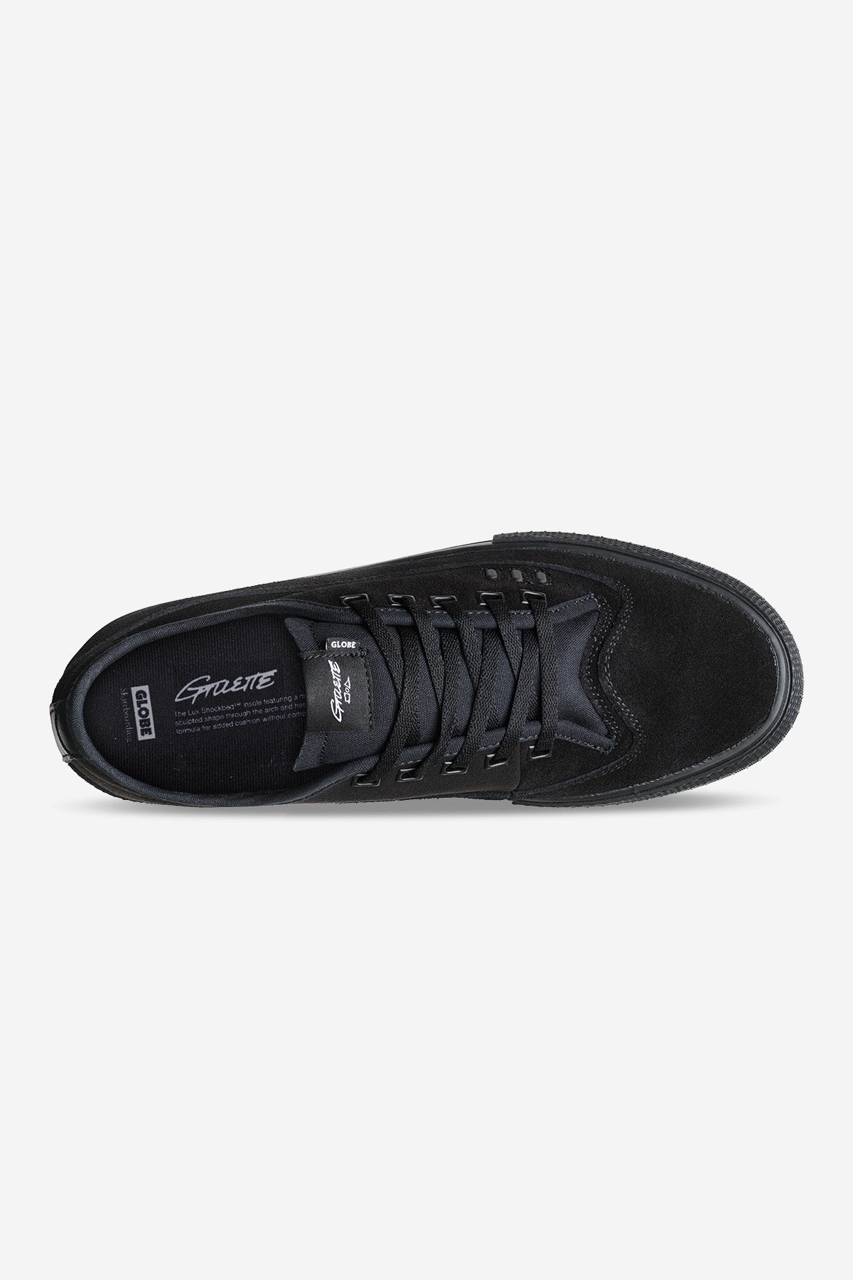 globe-gillette-scarpe-pro-da-skate-black-suede-black image 5