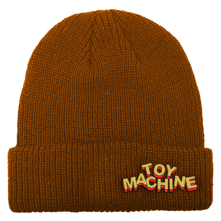 toy-machine-hiro-text-dock-beanie-cappello-invernale image 2