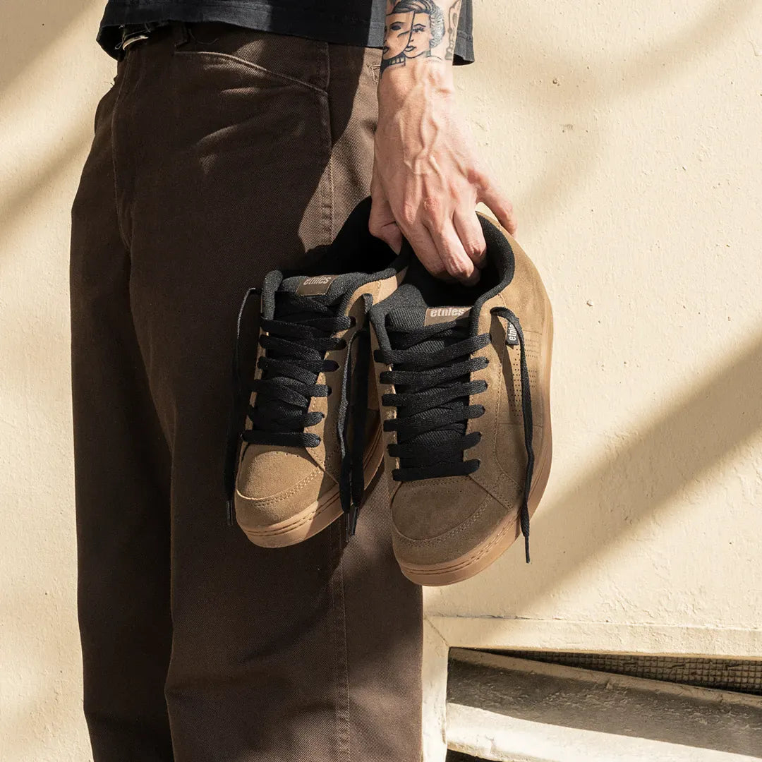 etnies-kingpin-scarpe-da-skate-brown-tan-black image 7