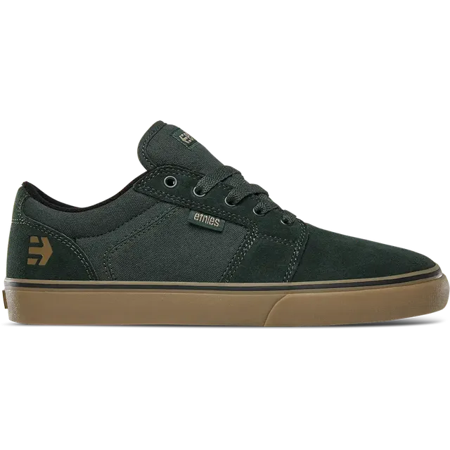 etnies-barge-ls-scarpa-skate-verde-gomma image 1