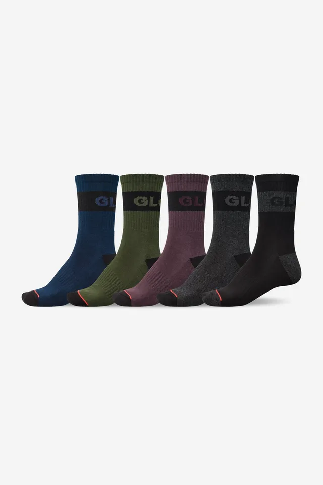 globe-horizons-calzini-crew-5-pack-dark-assorted image 1