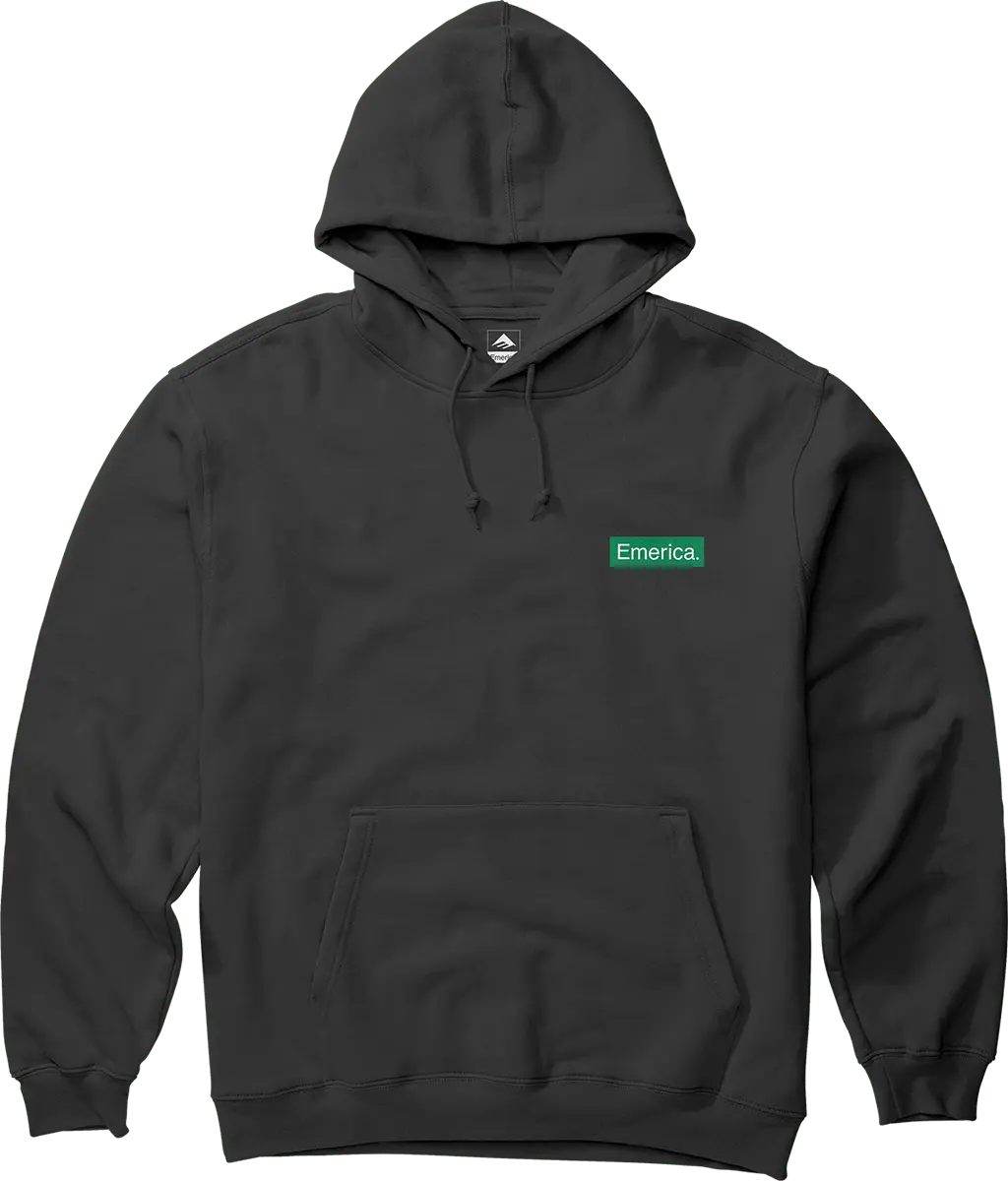 emerica-pure-triangle-hooded-fleece-felpa-con-cappuccio-nera image 1