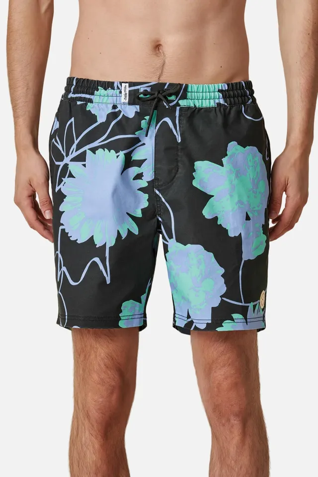globe-dreamin-wild-poolshort-black image 1